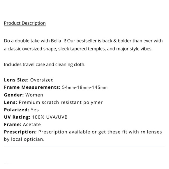 DIFF Bella II Tortoise Wildcat Polarized Sunglasses with DIFF case - Picture 7 of 9